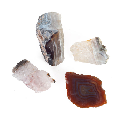 Banded Agate Mining Crystal