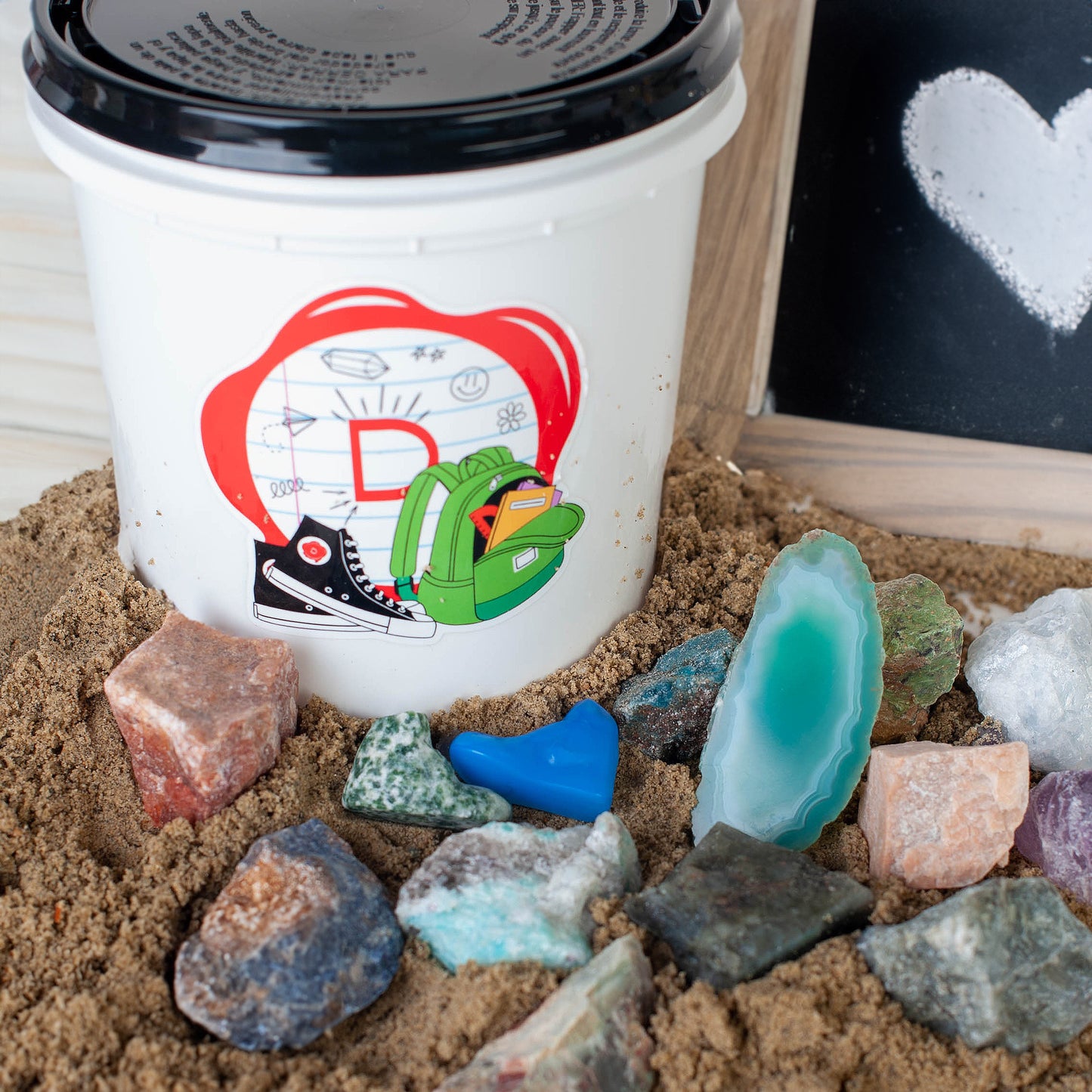 Back to School Quart Bucket