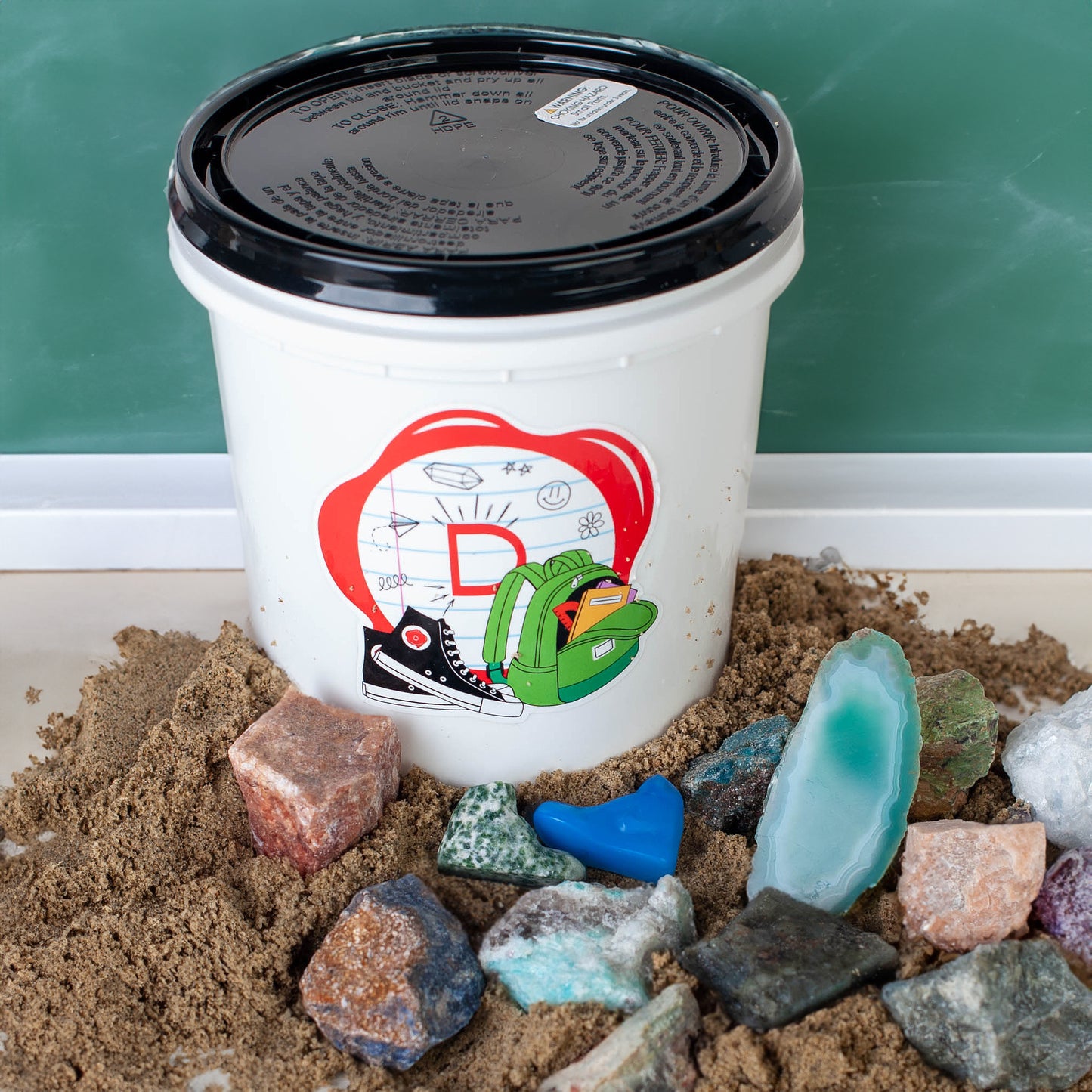 Back to School Quart Bucket