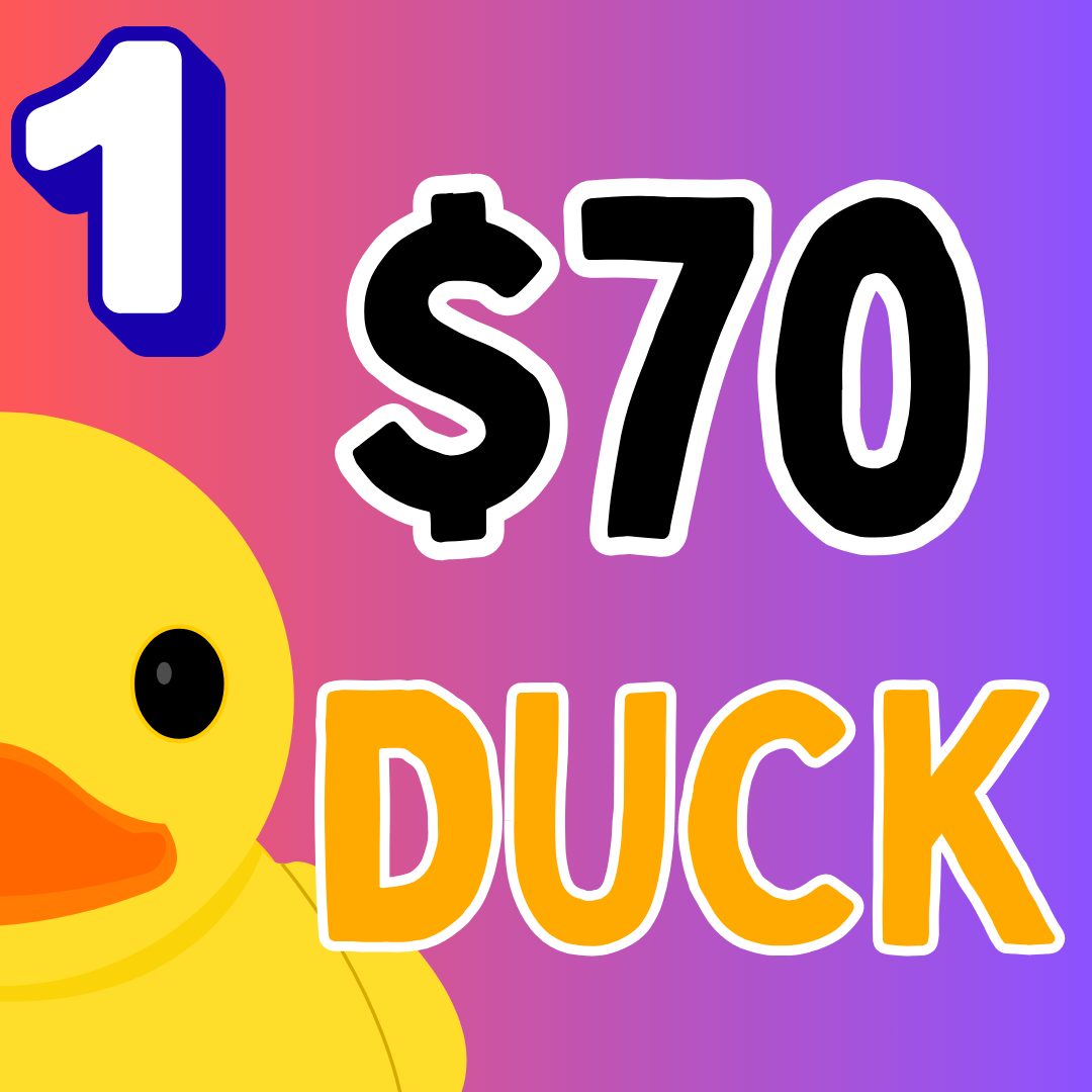 $70 Lucky Ducky