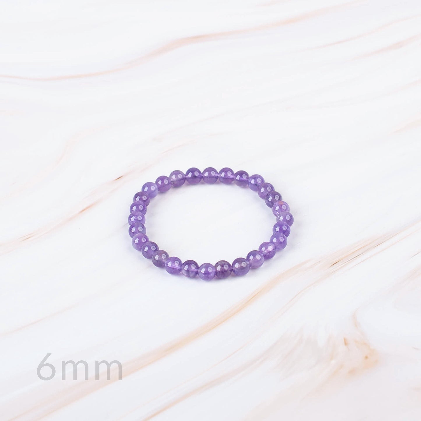 Amethyst Beaded Bracelet