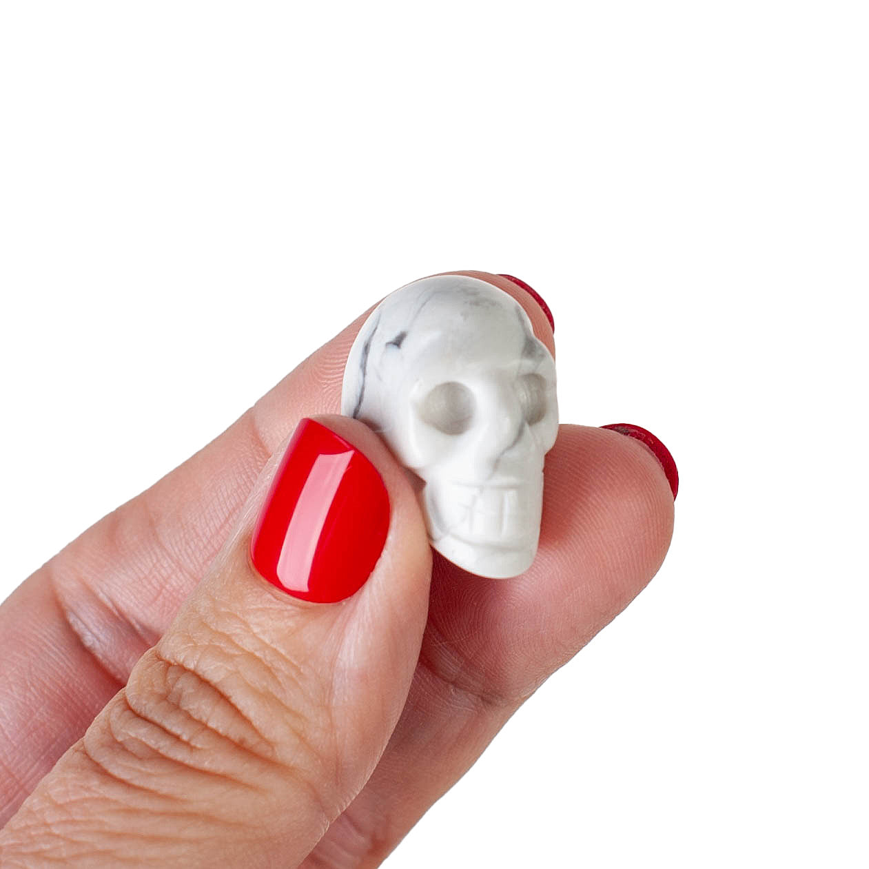 Mini Crystal Skull Carving