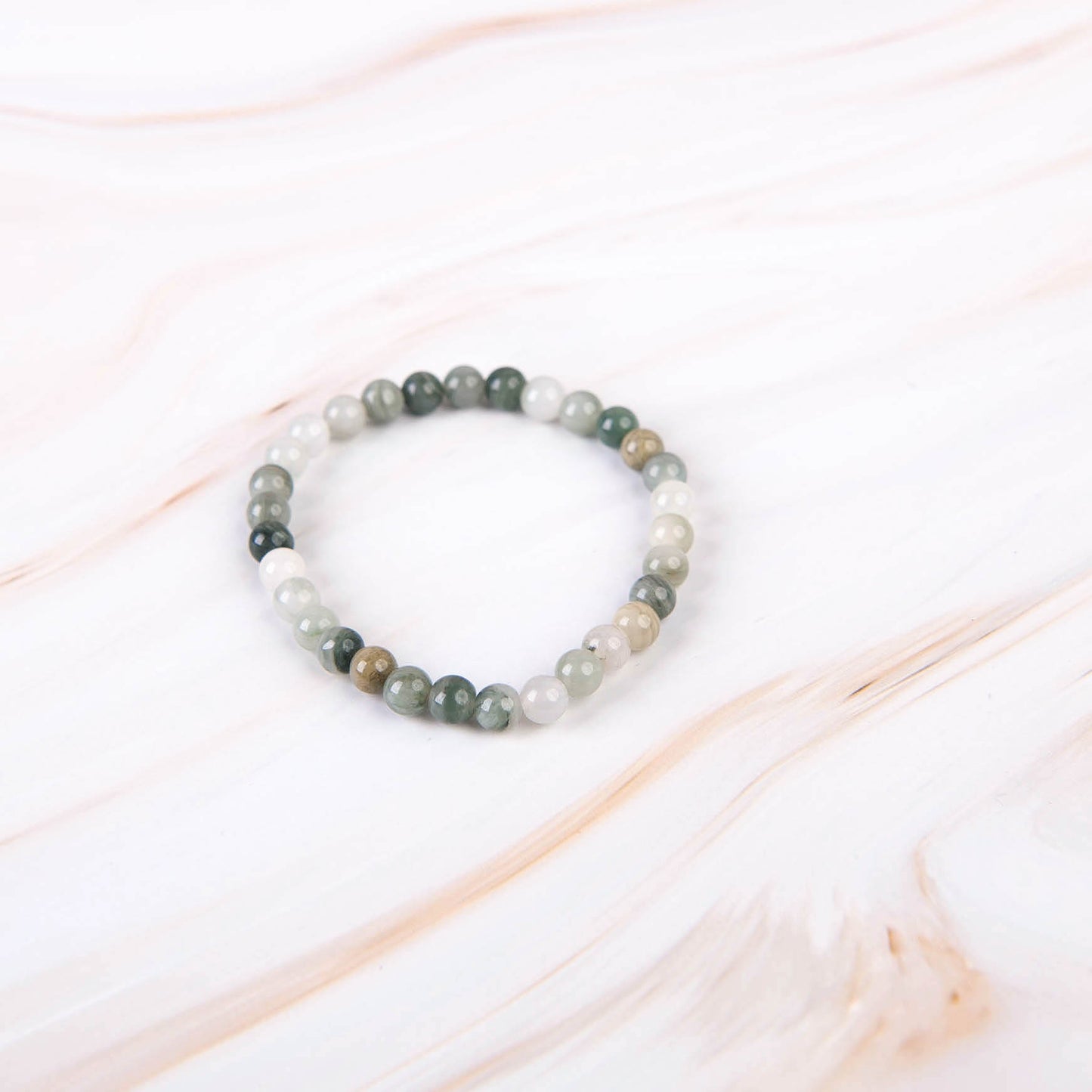 Actinolite Beaded Bracelet
