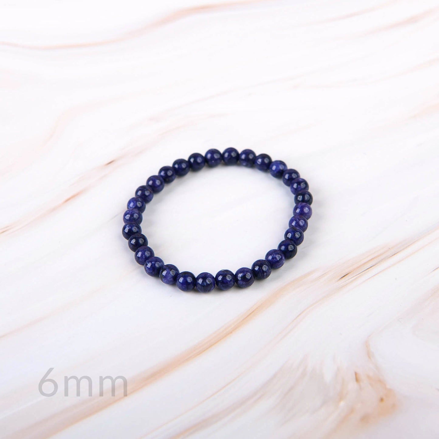 Charoite Beaded Bracelet