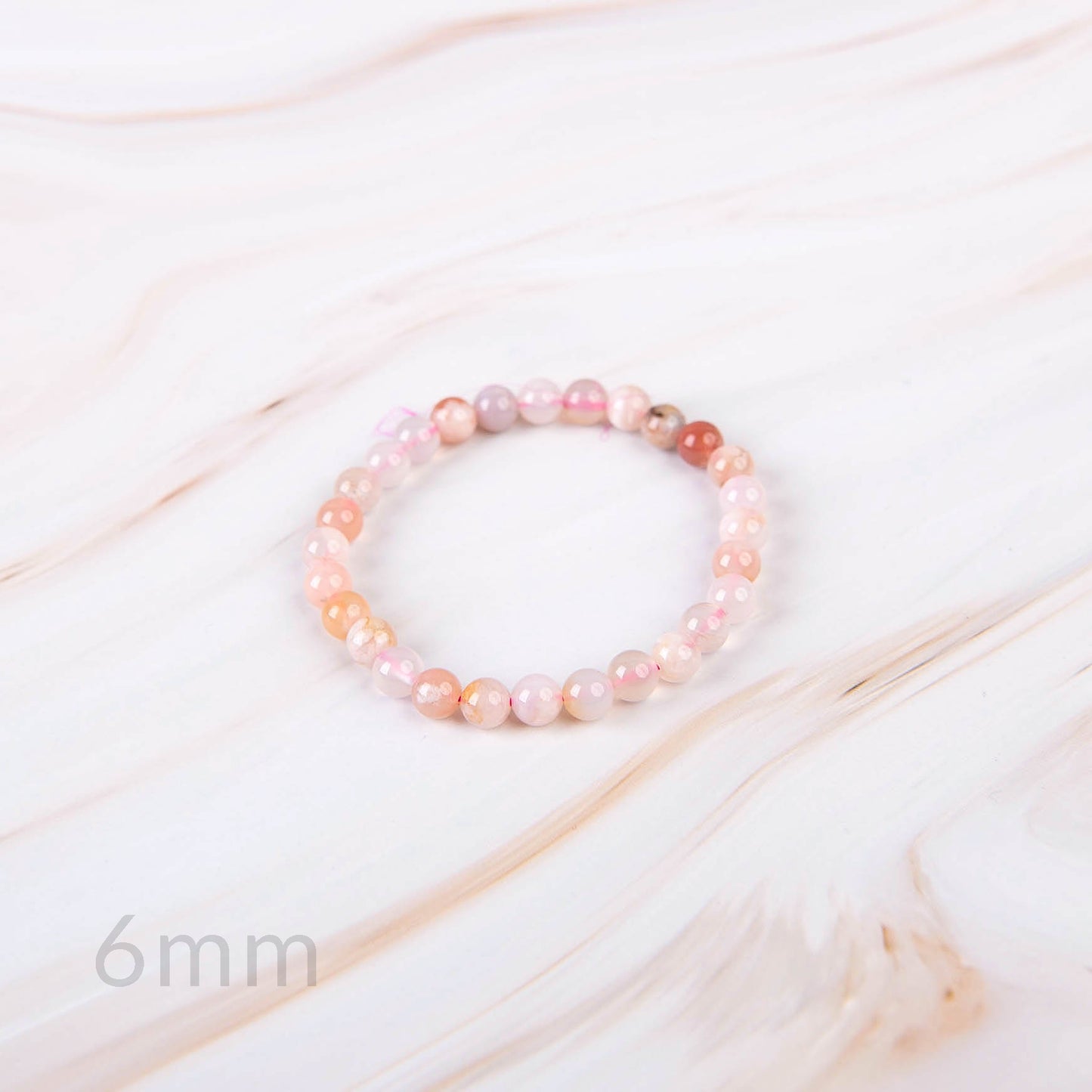 Cherry Blossom Beaded Bracelet