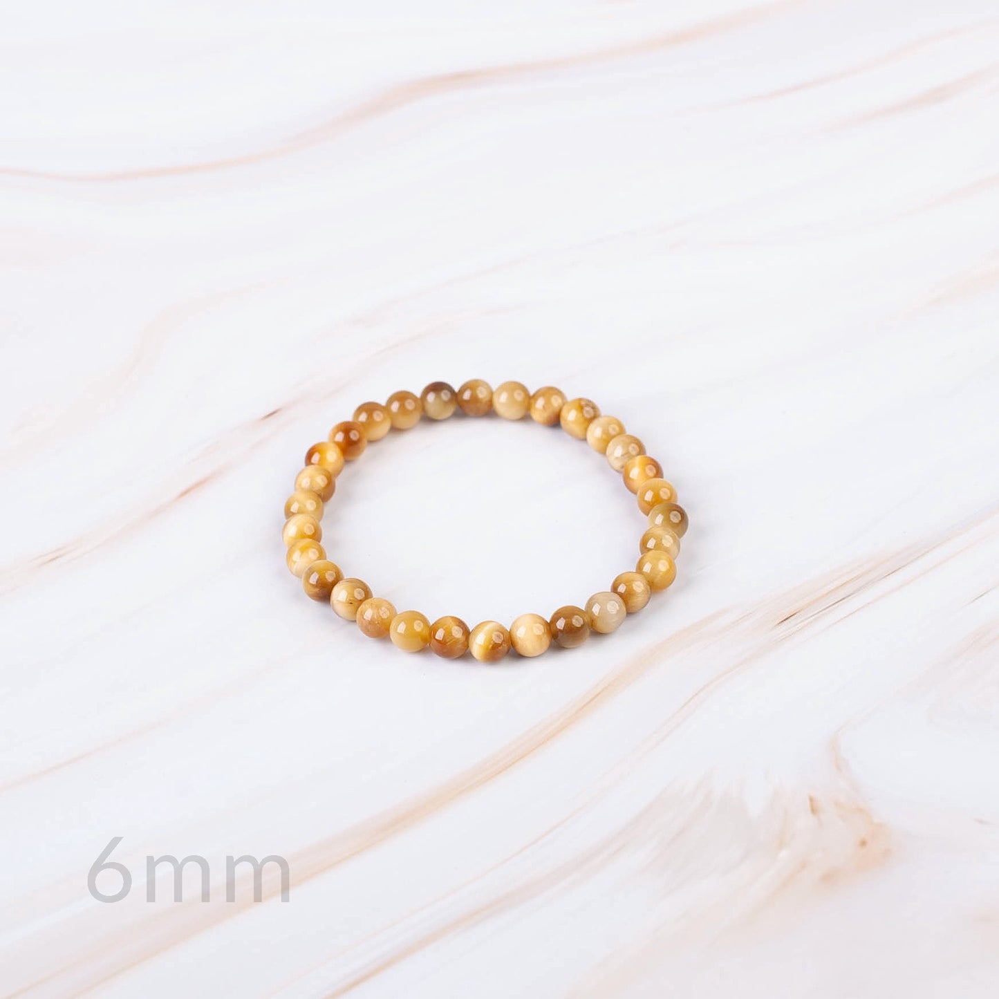 Golden Tigers Eye Beaded Bracelet