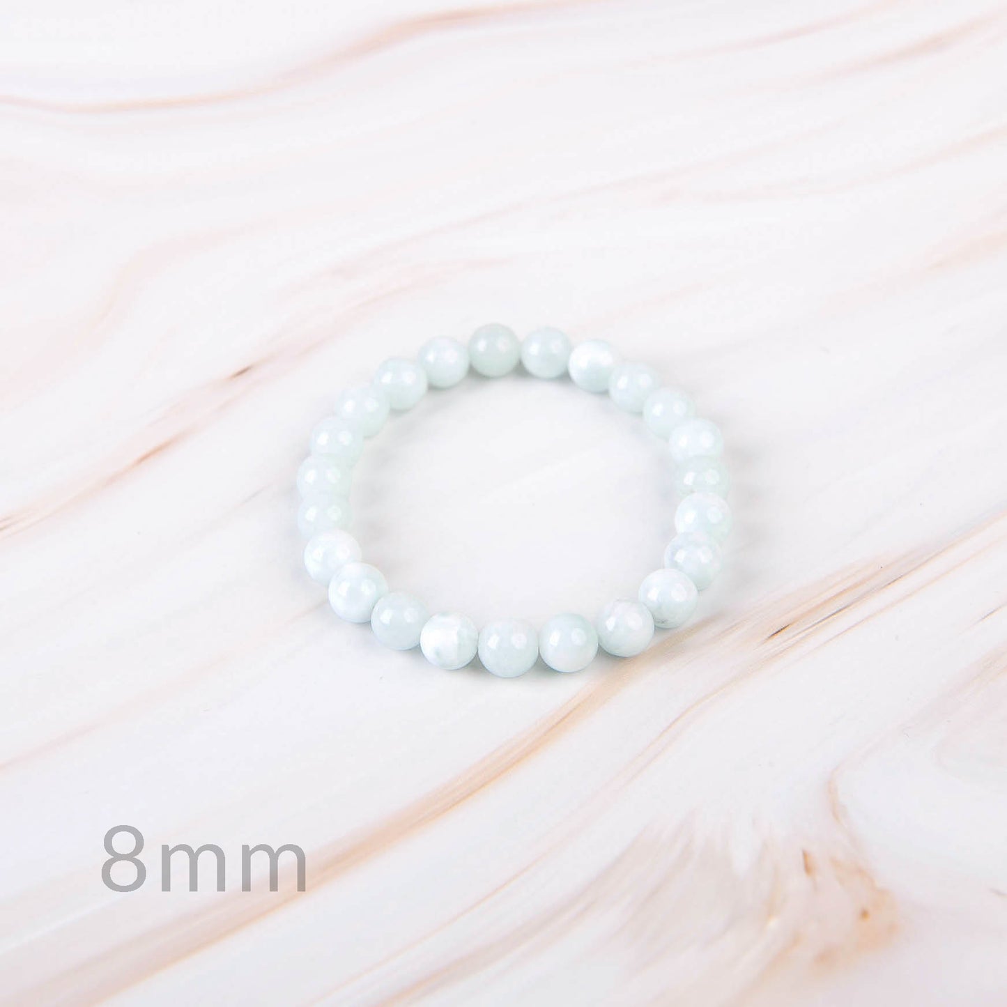 Green Angelite Beaded Bracelet