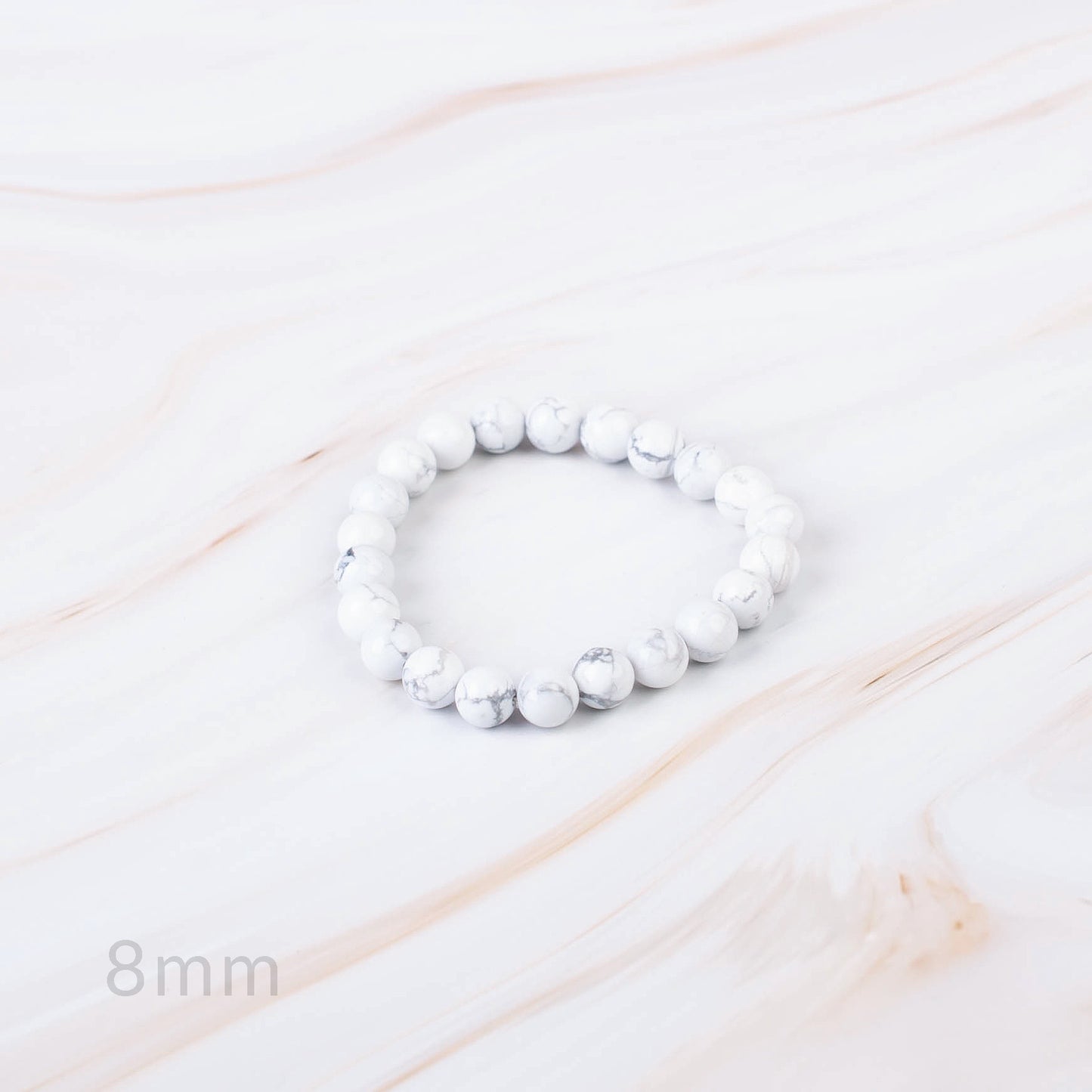 Howlite Beaded Bracelet