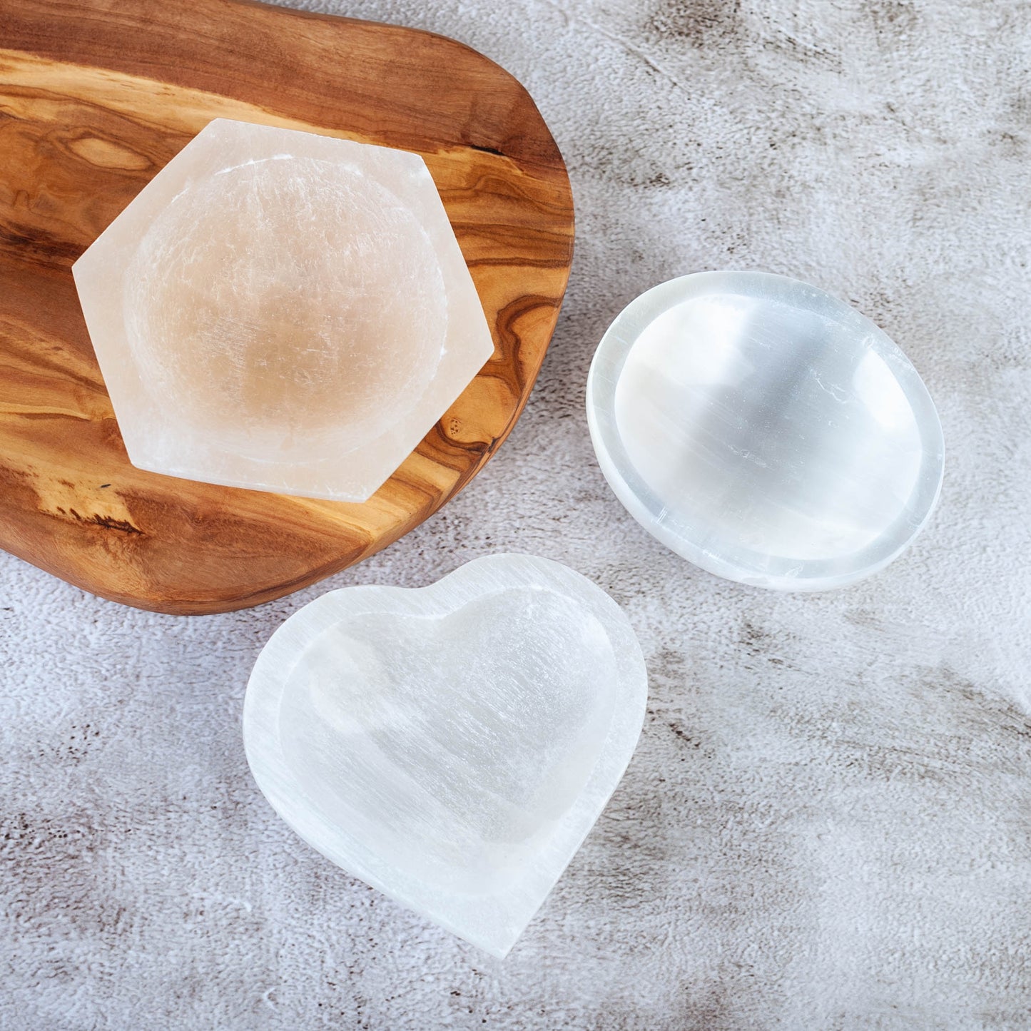 Mystery Selenite Charging Bowl