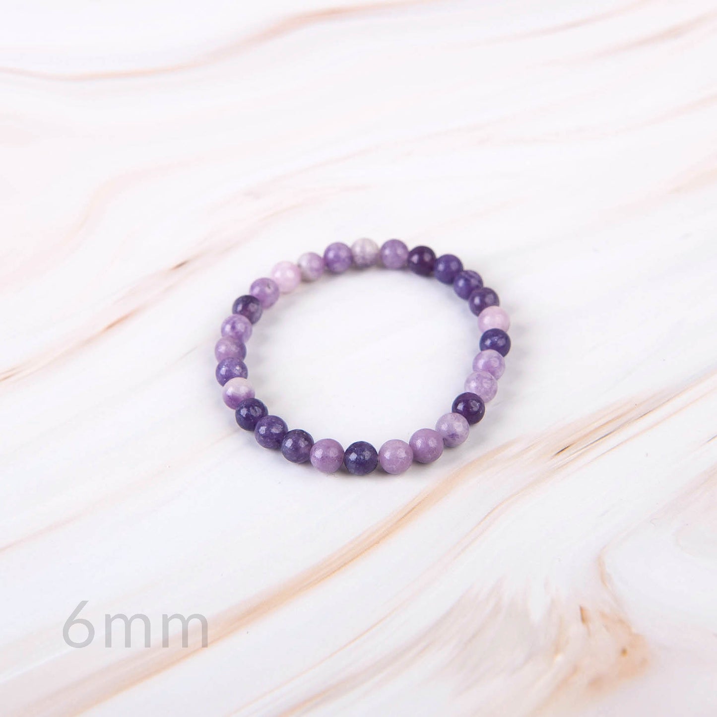 Lepidolite Beaded Bracelet