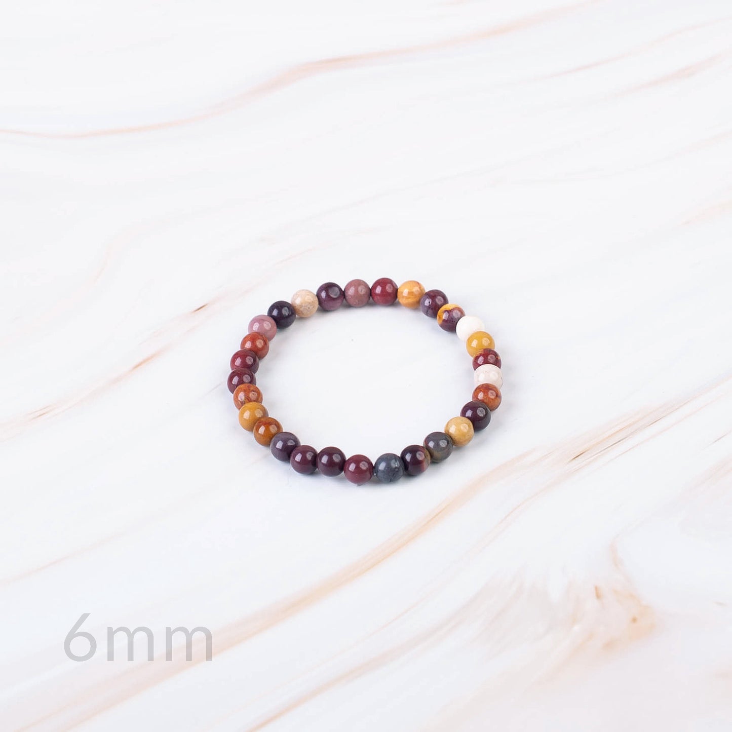 Mookaite Beaded Bracelet