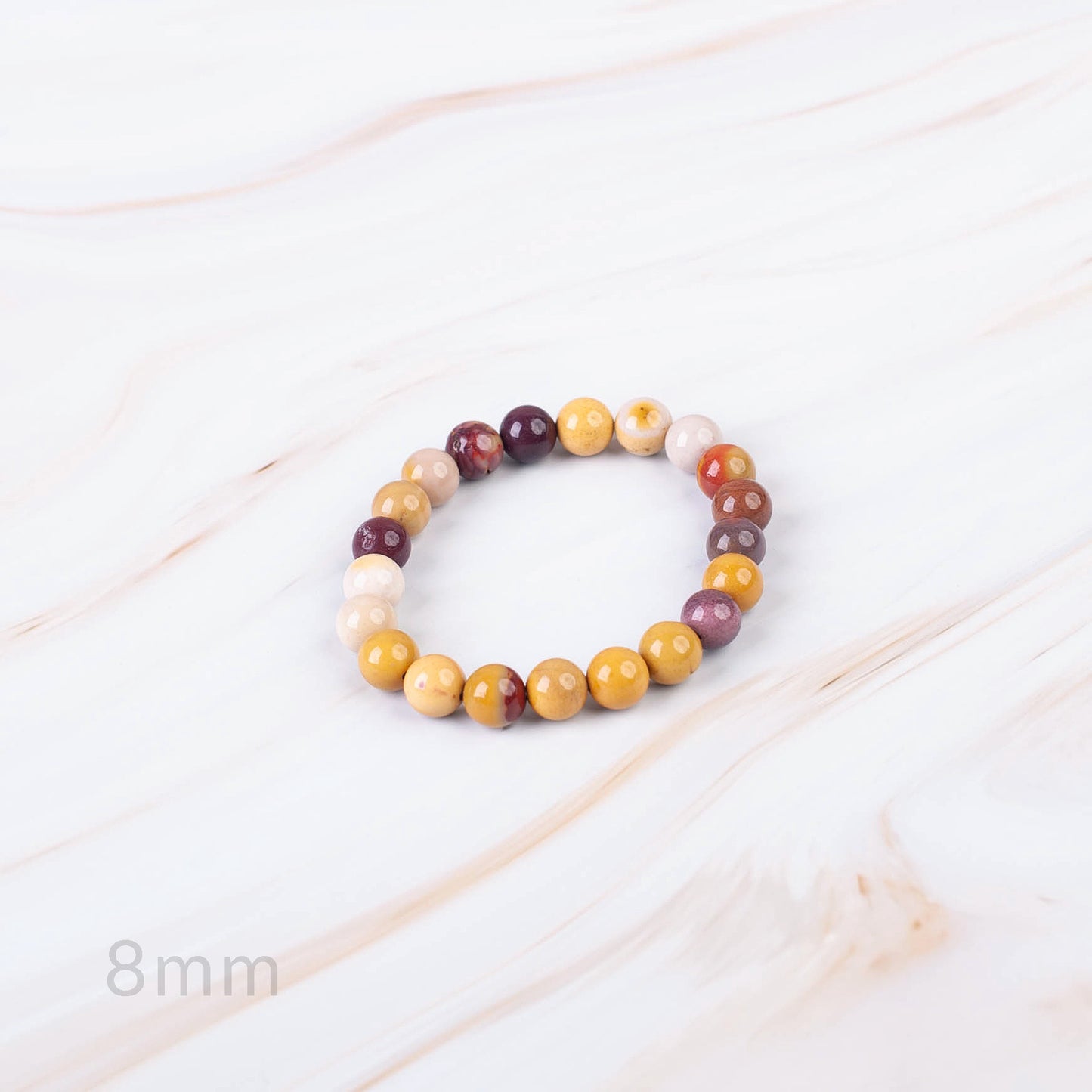Mookaite Beaded Bracelet