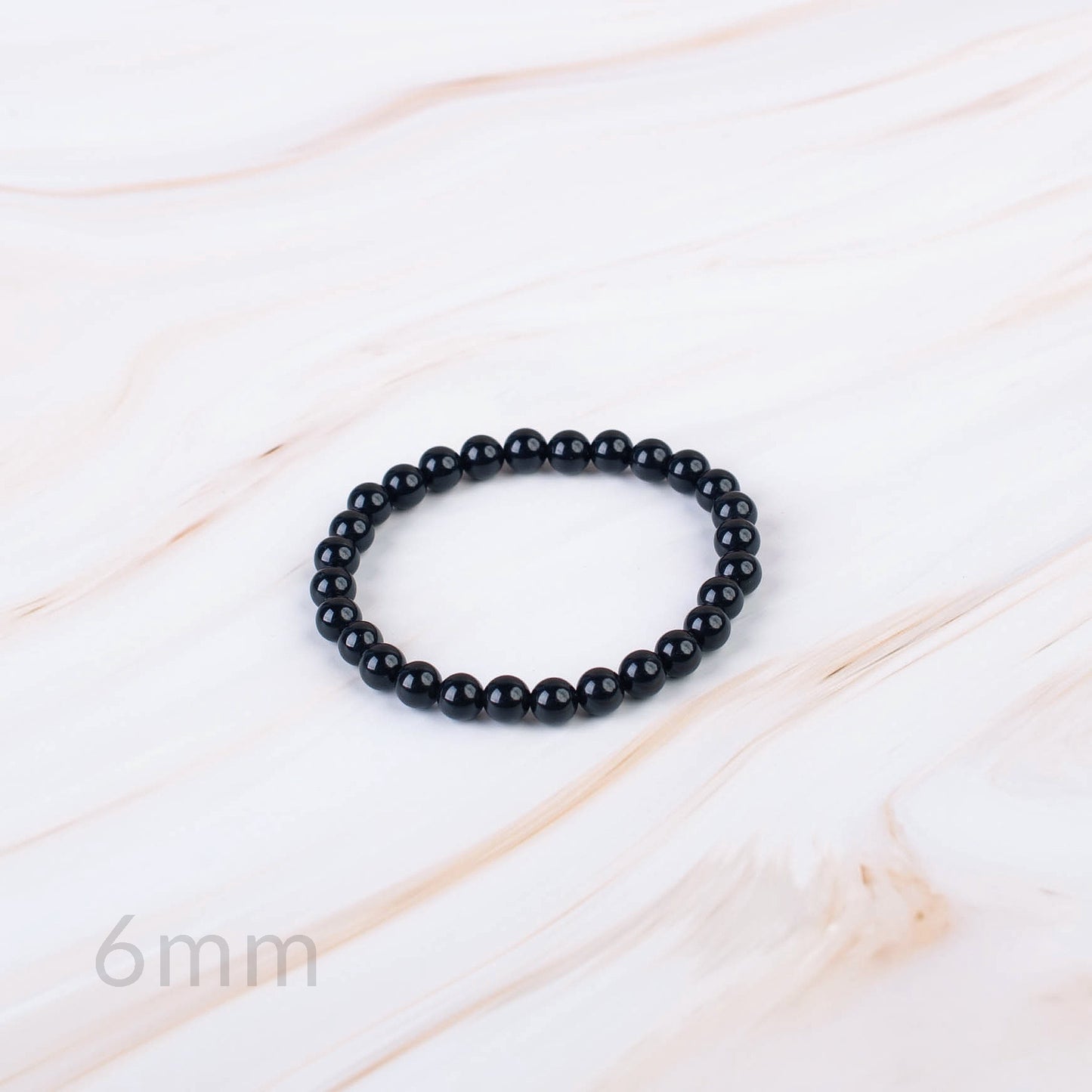Obsidian Beaded Bracelet