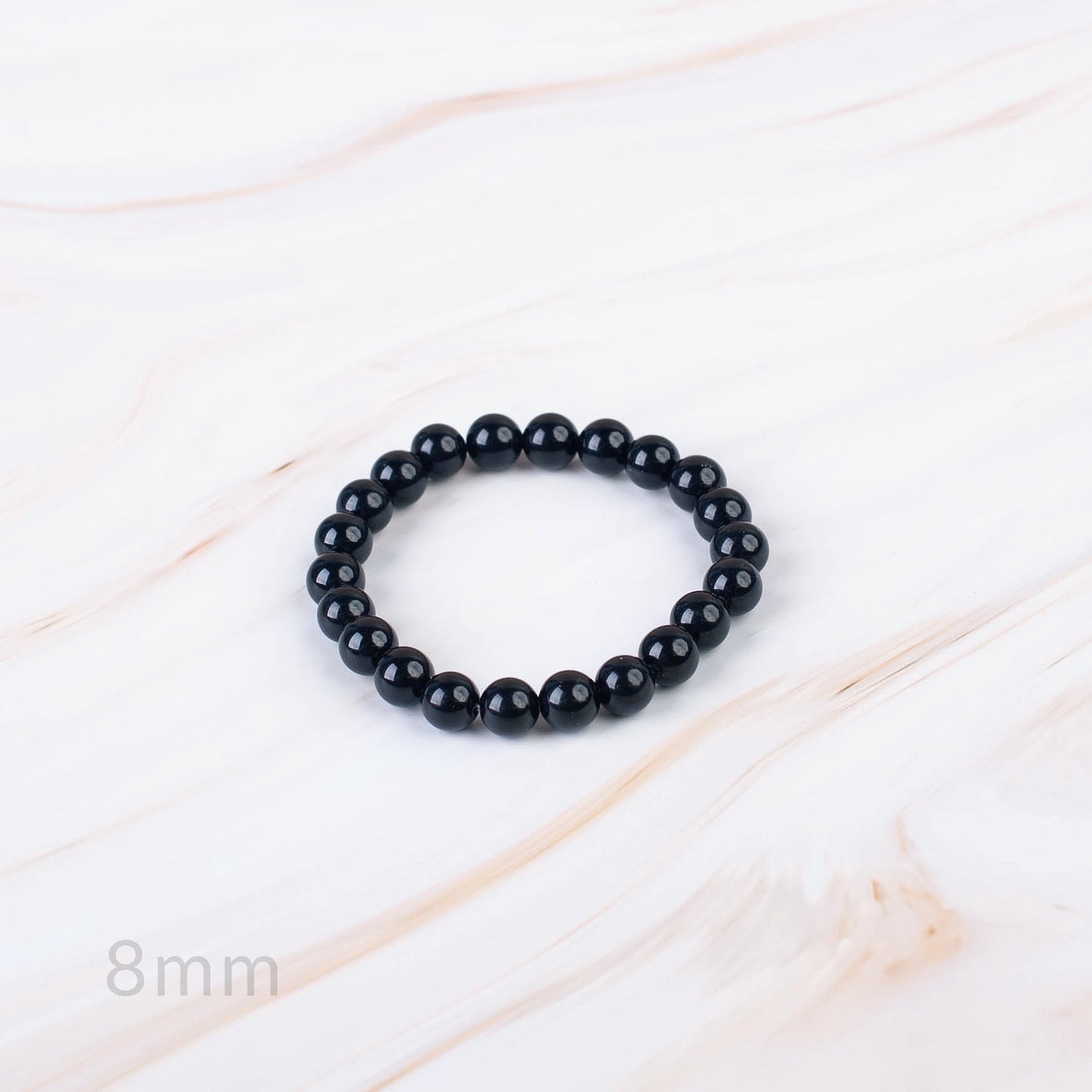 Obsidian Beaded Bracelet
