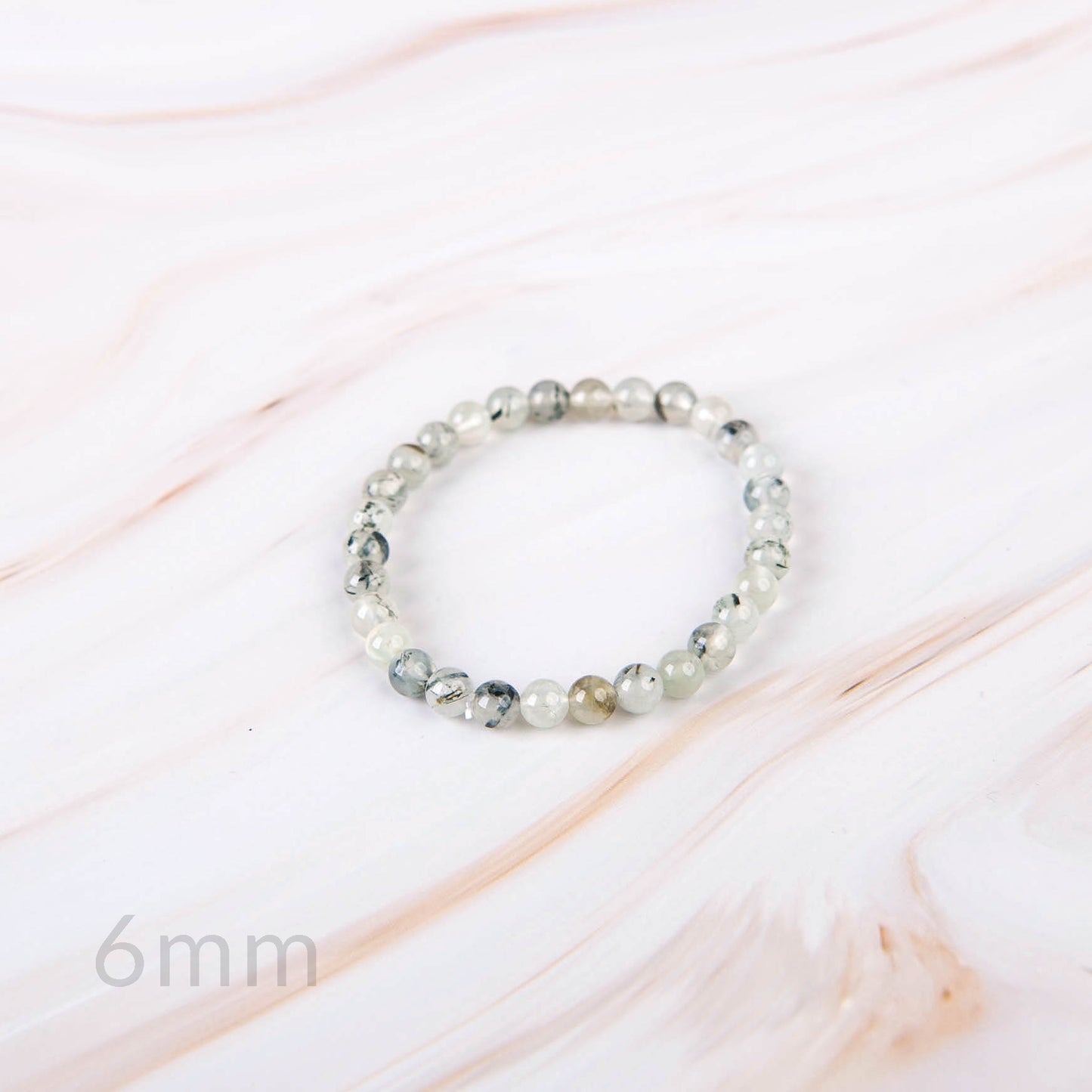 Prehnite Beaded Bracelet