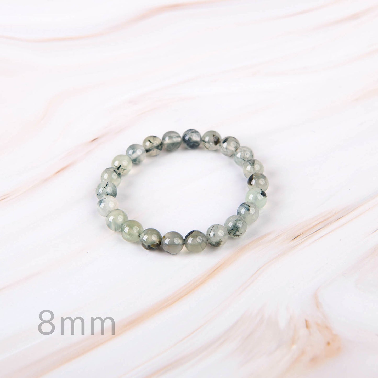 Prehnite Beaded Bracelet