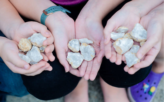 Finding Rocks and Crystals