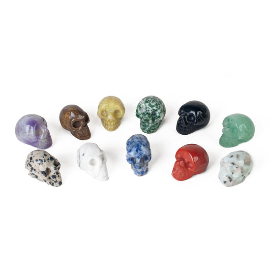 Mini Crystal Skull Carving