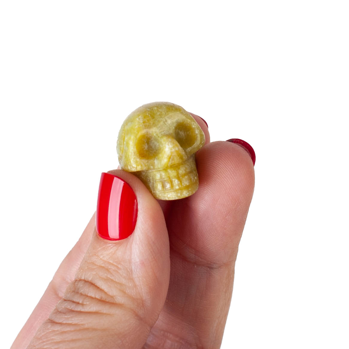 Mini Crystal Skull Carving