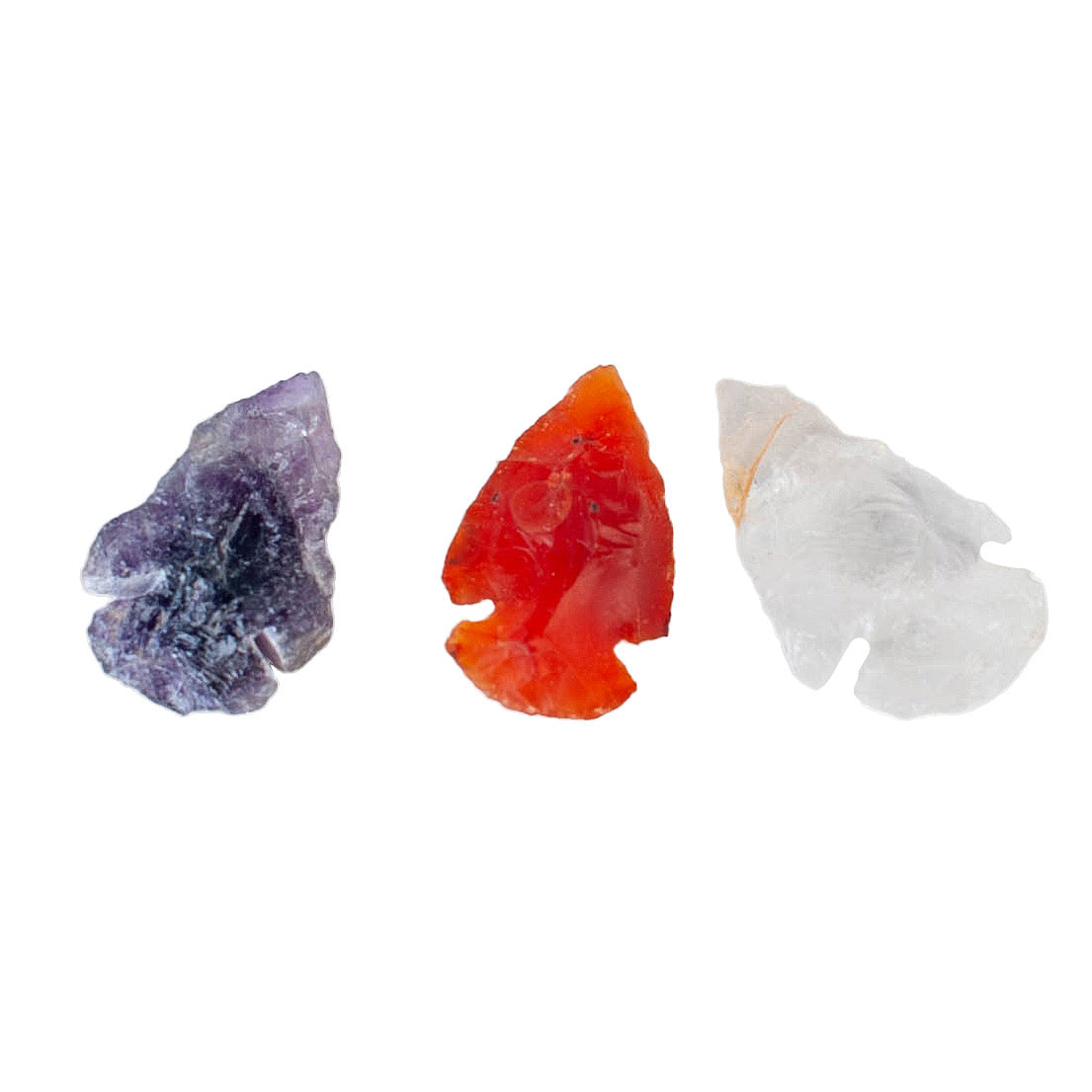 Crystal Carved Arrowhead Bundle