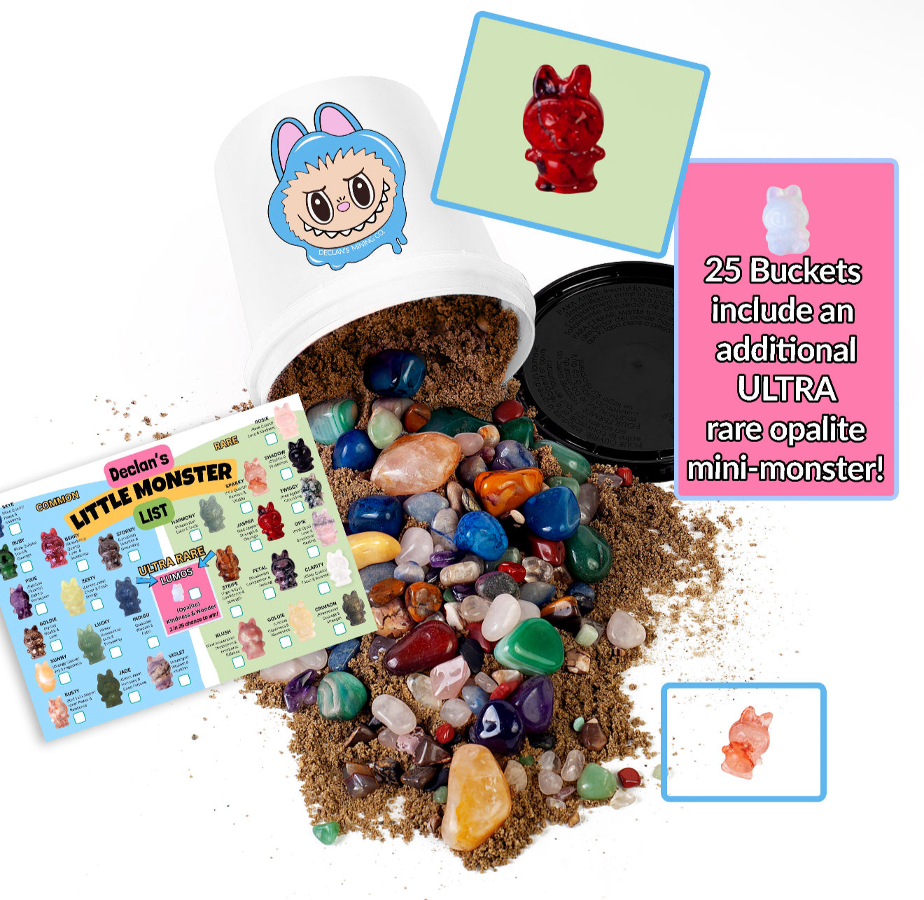 The Little Monster Quart Bucket