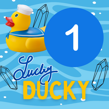 ONE Lucky Valentine Ducky