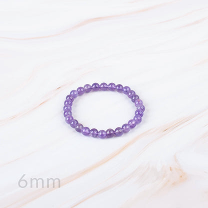 Amethyst Beaded Bracelet