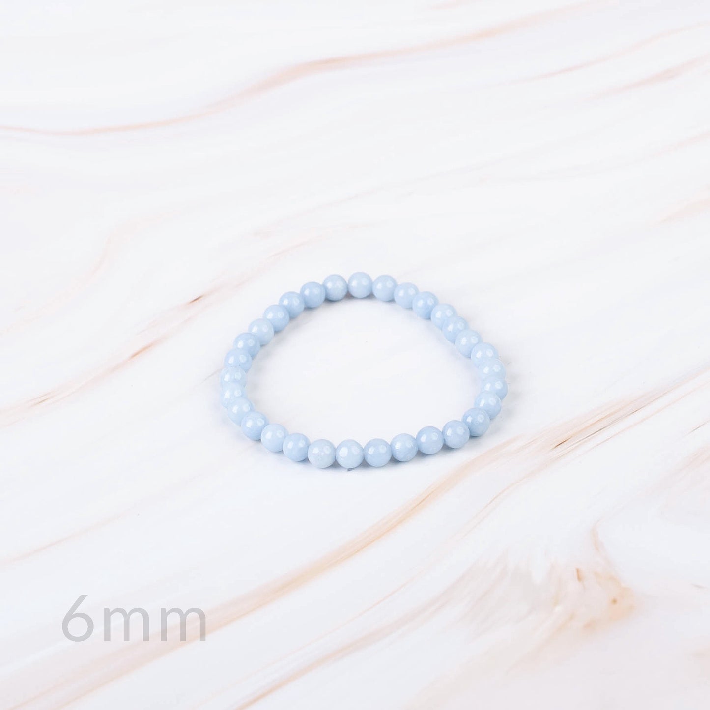 Aquamarine Beaded Bracelet