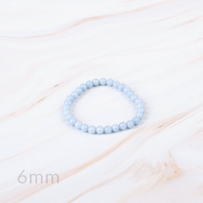 Aquamarine Beaded Bracelet