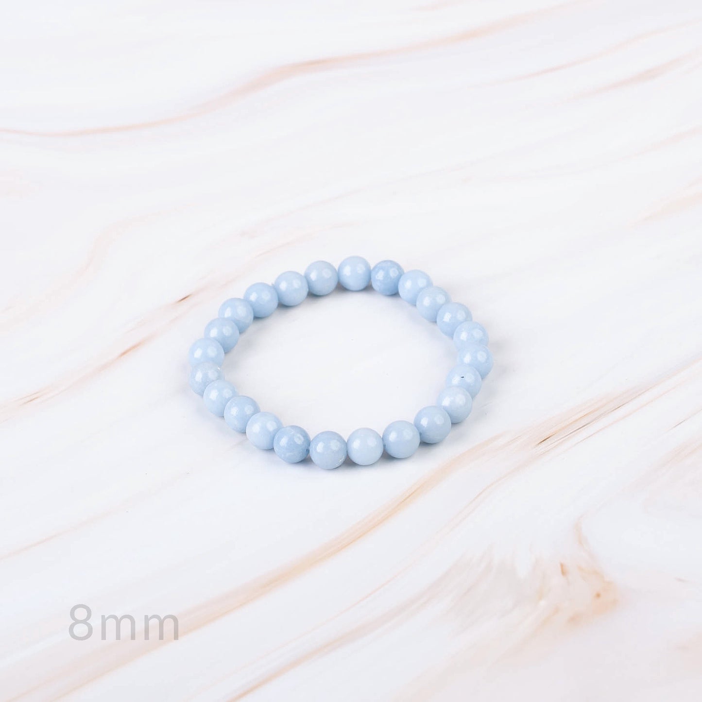 Aquamarine Beaded Bracelet