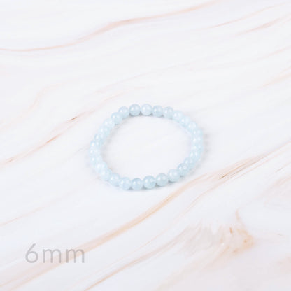 Aquamarine Beaded Bracelet