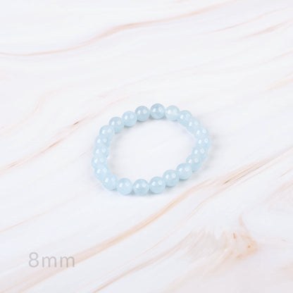 Aquamarine Beaded Bracelet