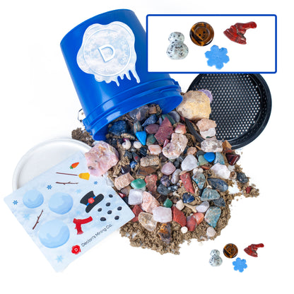 Declan’s Frosty Christmas Gallon Bucket