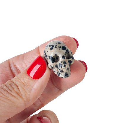 Mini Crystal Skull Carving