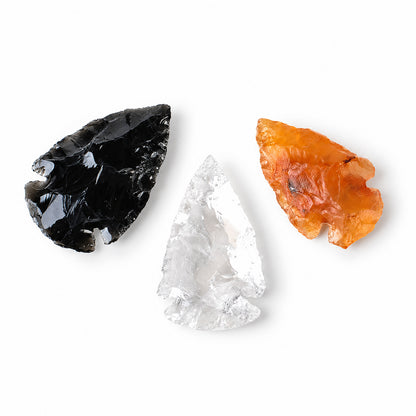 Crystal Carved Arrowhead Bundle