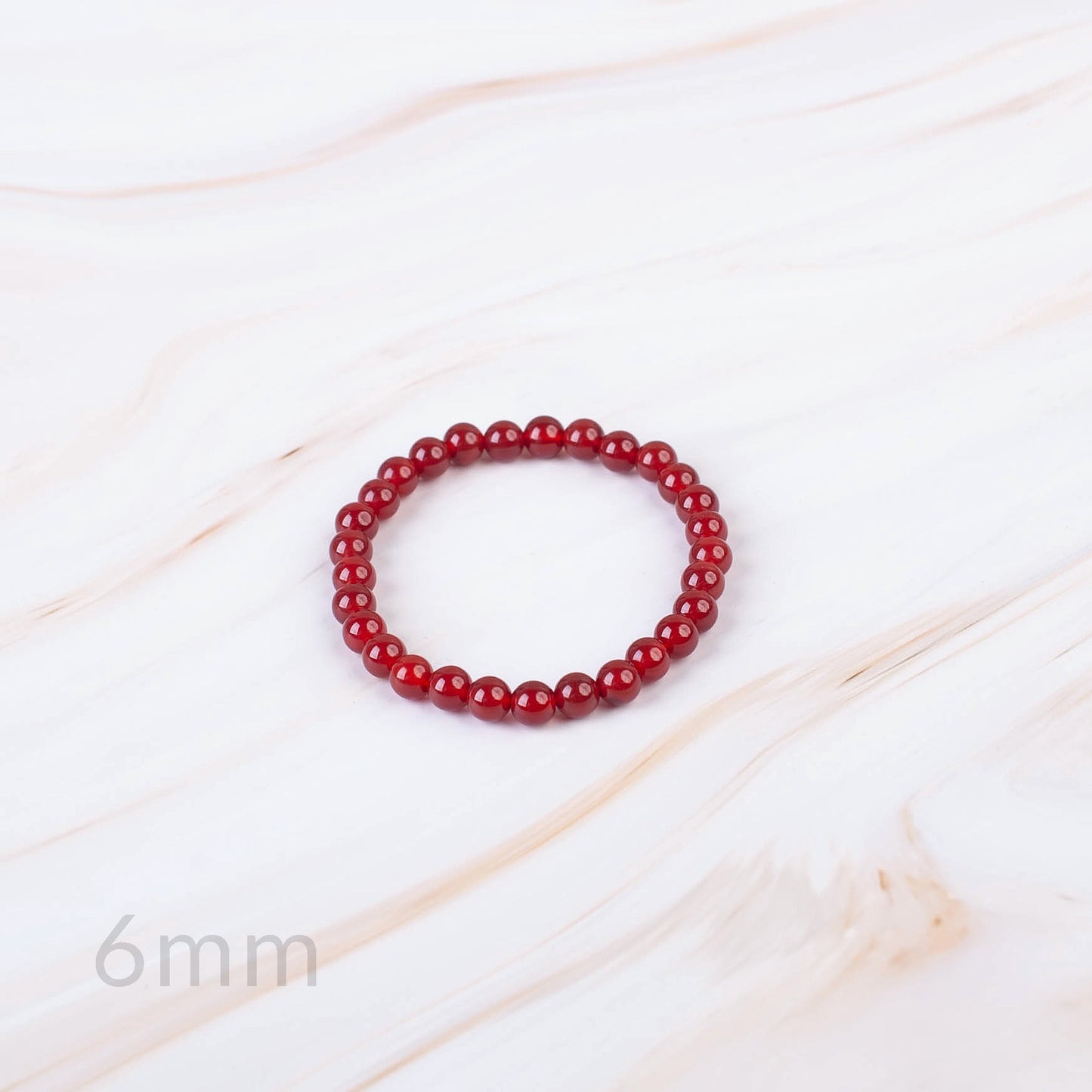 Carnelian Beaded Bracelet