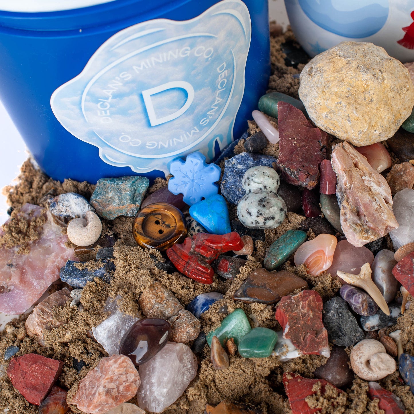 Declan’s Frosty Christmas Gallon Bucket