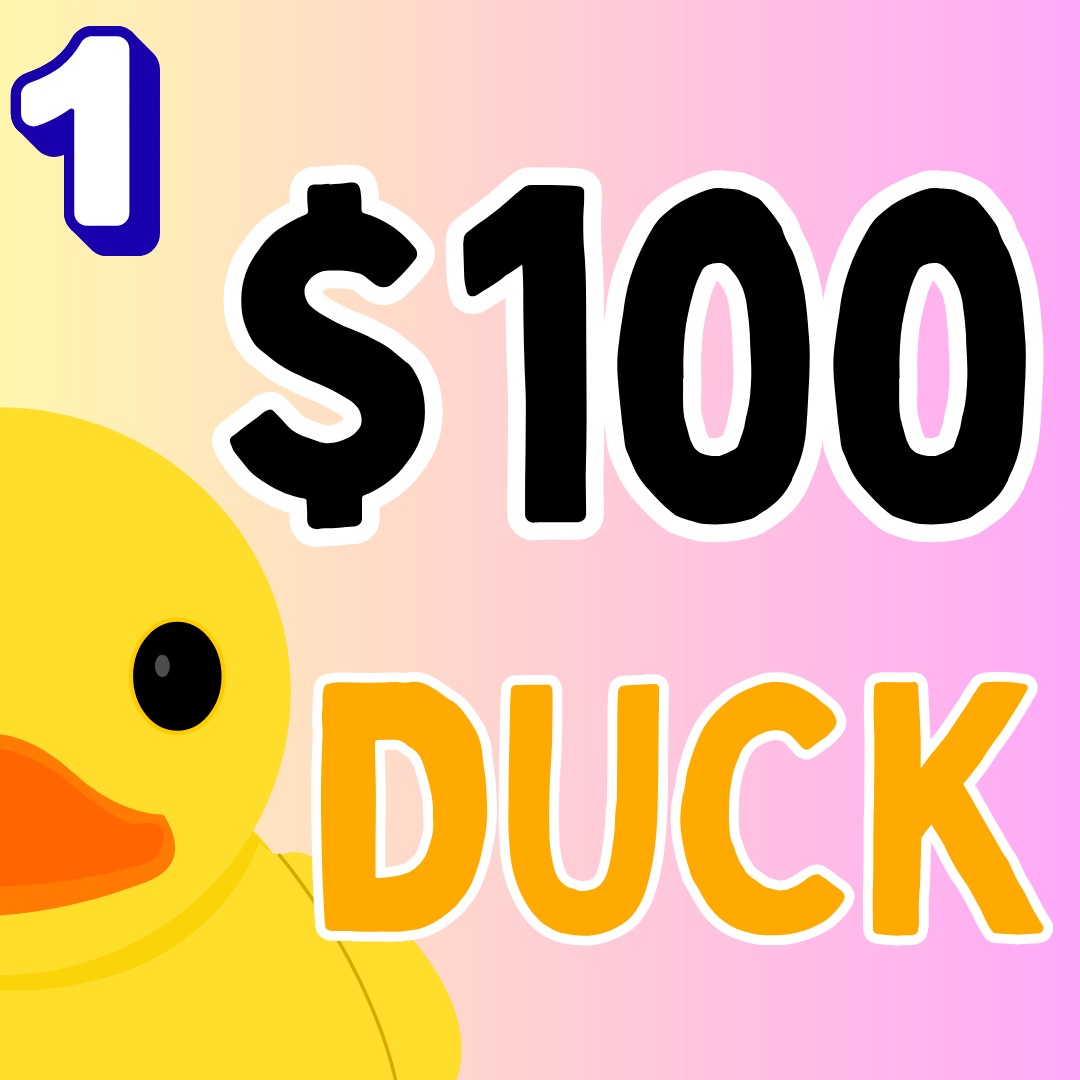 $100 Lucky Ducky