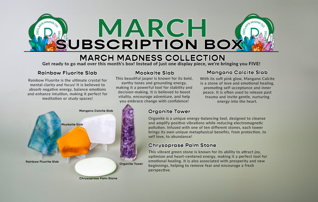 Declan's Monthly Subscription Box