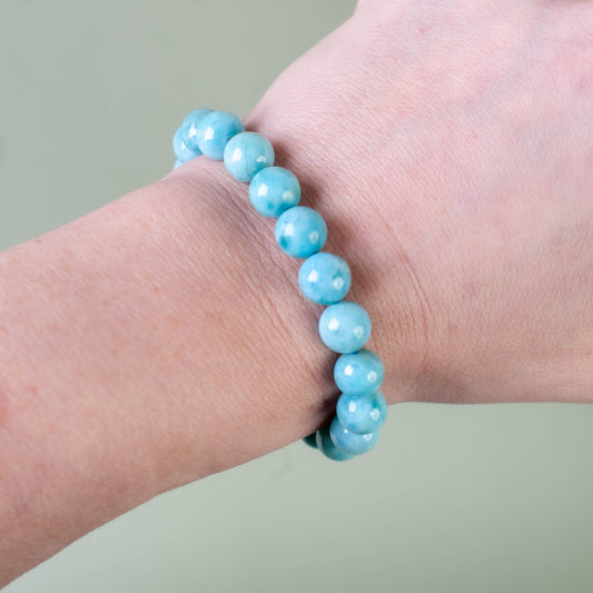 10MM Larimar Bracelet