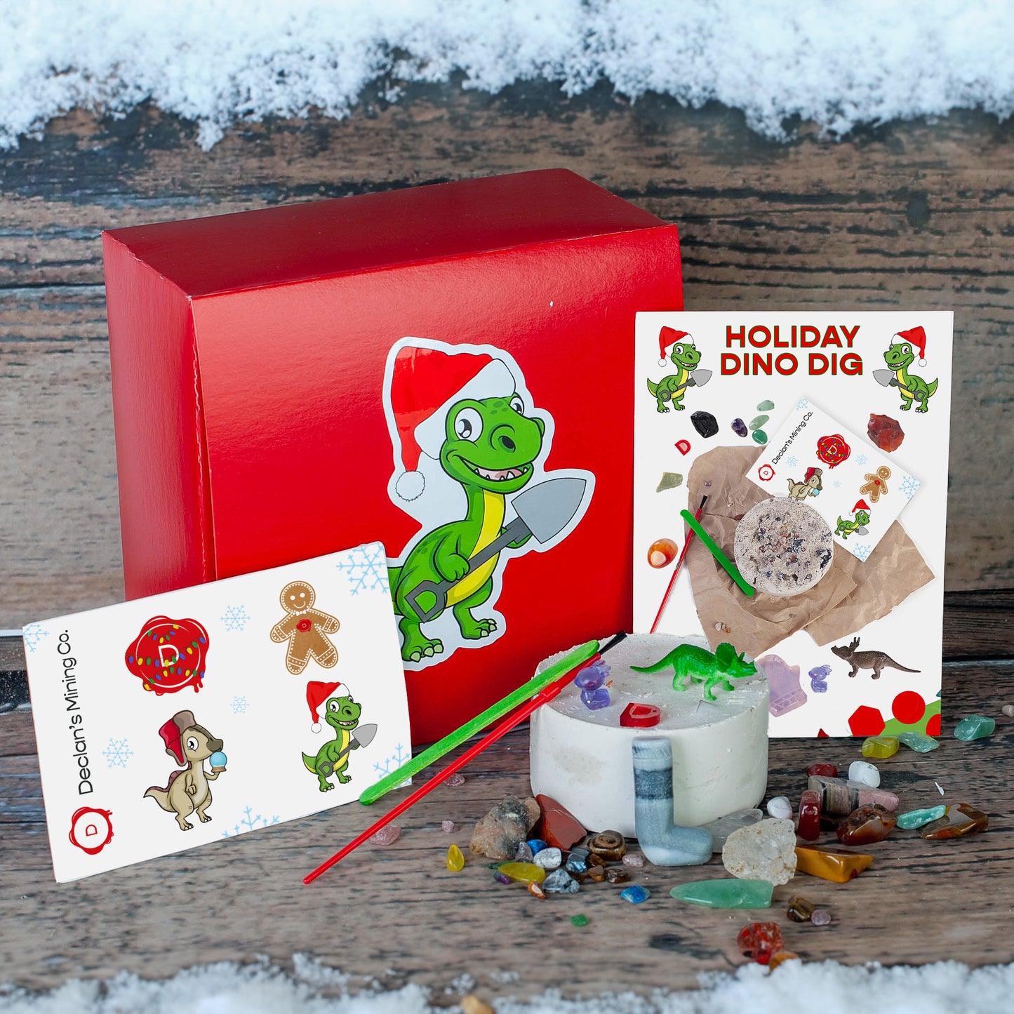 Declan’s Holiday Dino Dig