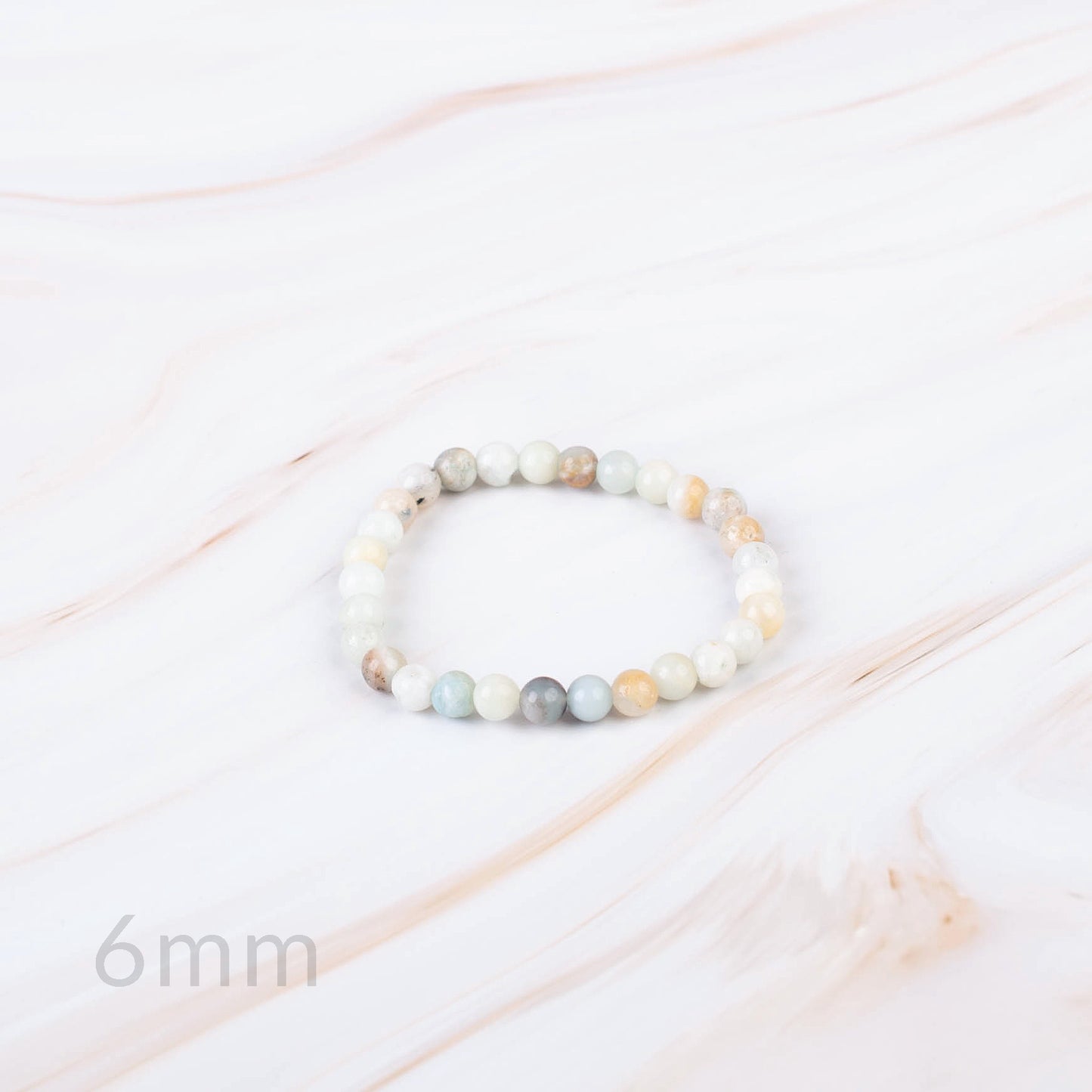 Multi-color Amazonite Beaded Bracelet