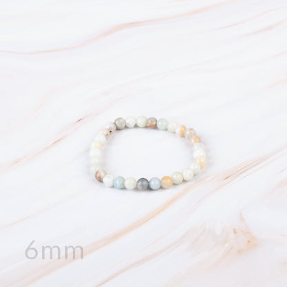 Multi-color Amazonite Beaded Bracelet