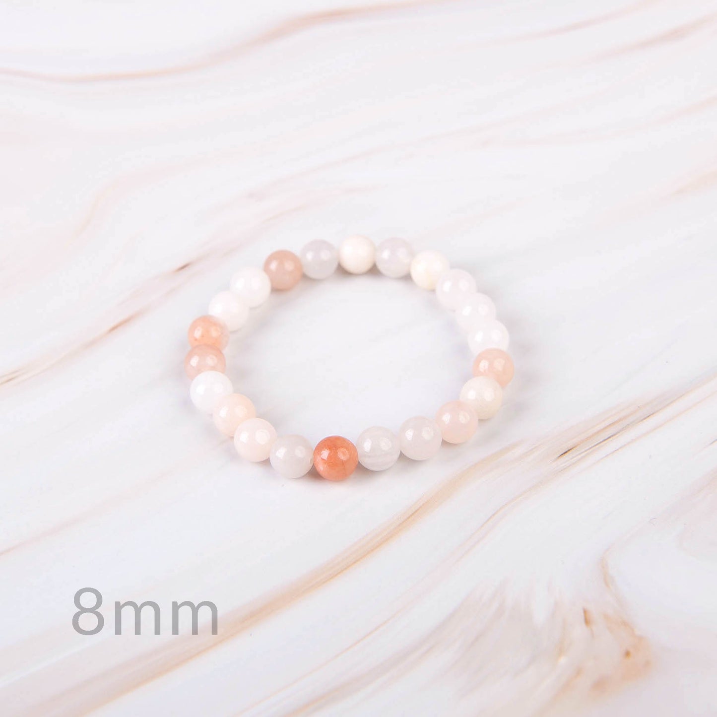 Pink Aventurine Beaded Bracelet