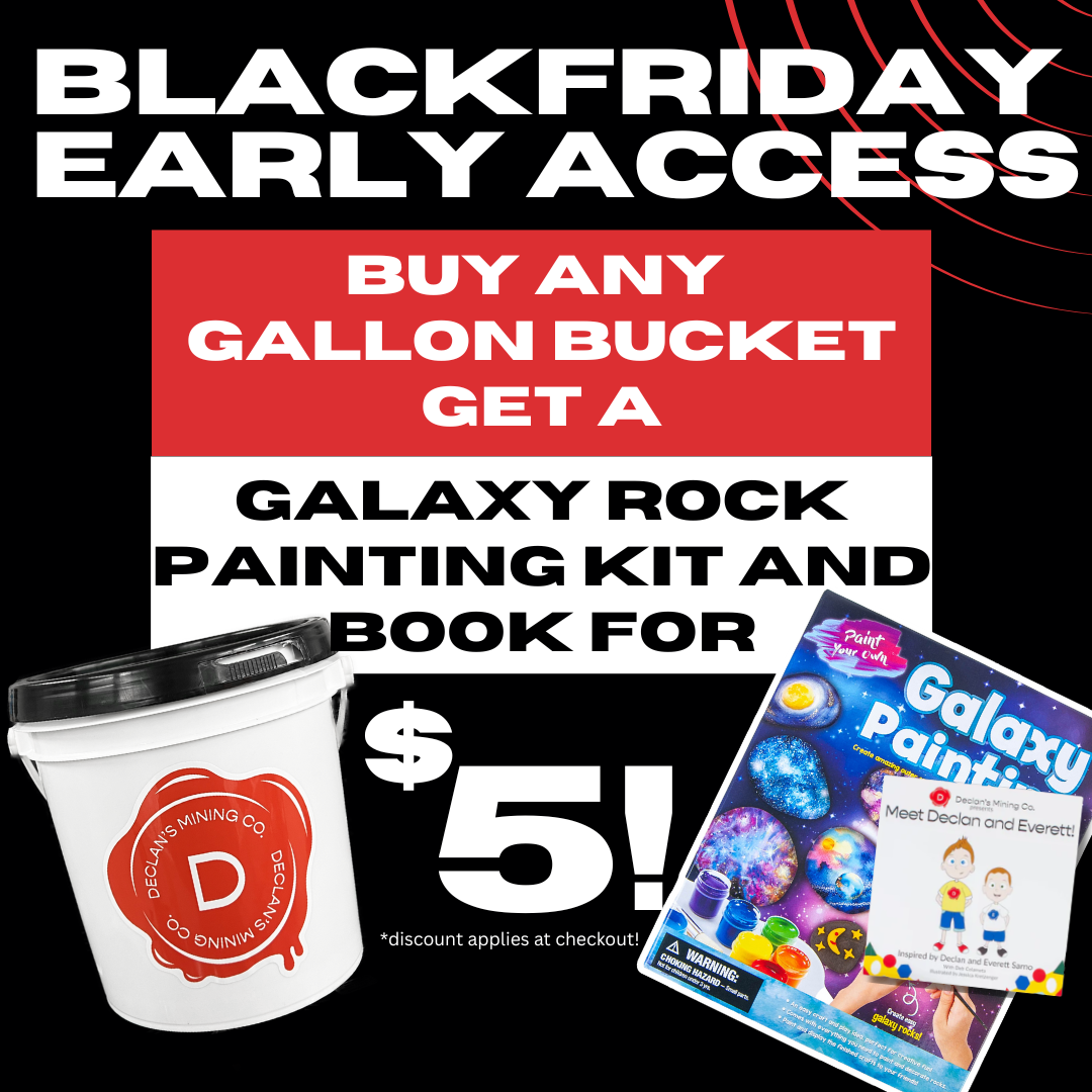 Gallon Bucket Of GEODES, CRACKABLE, Crack Your OWN, Unique...