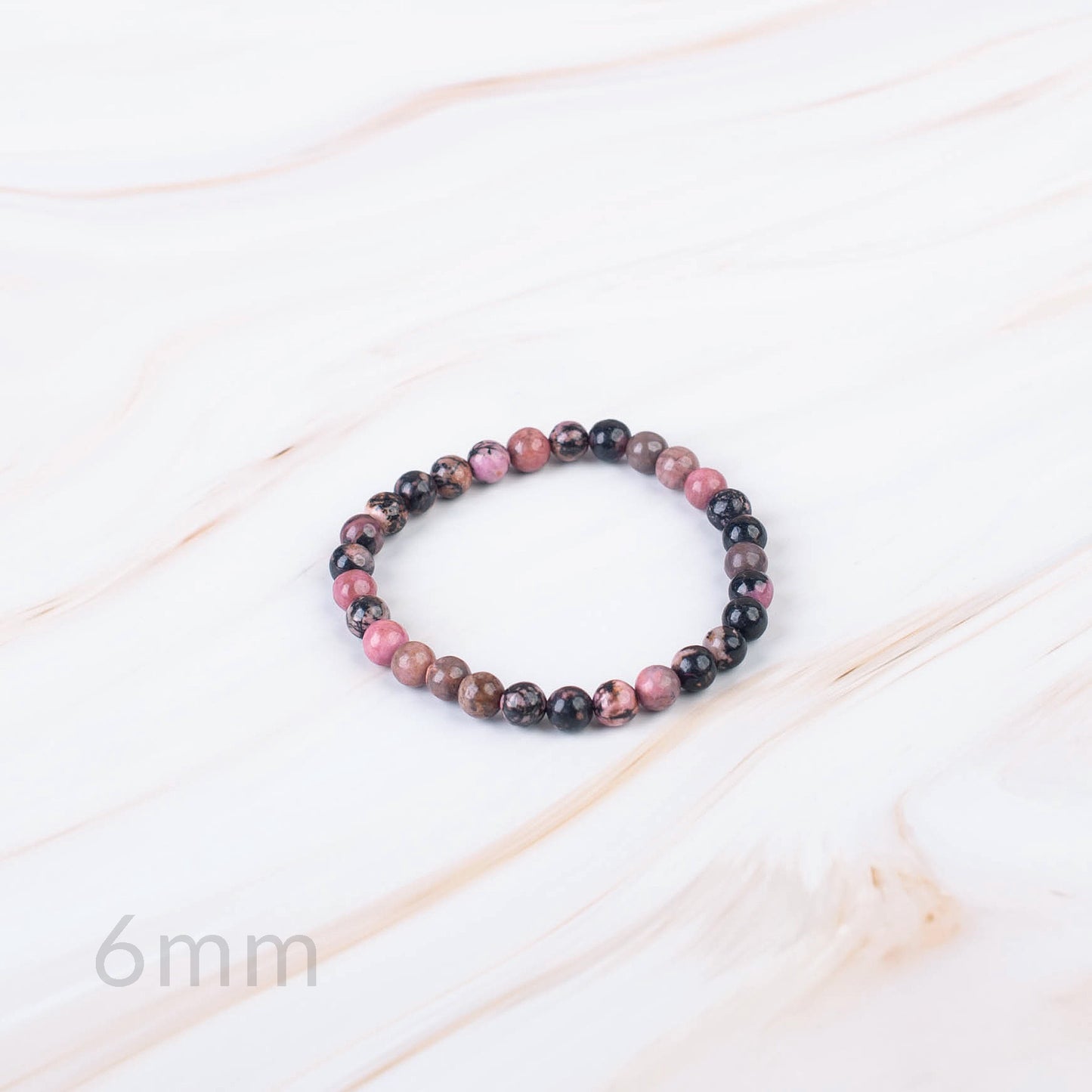 Rhodonite Beaded Bracelet