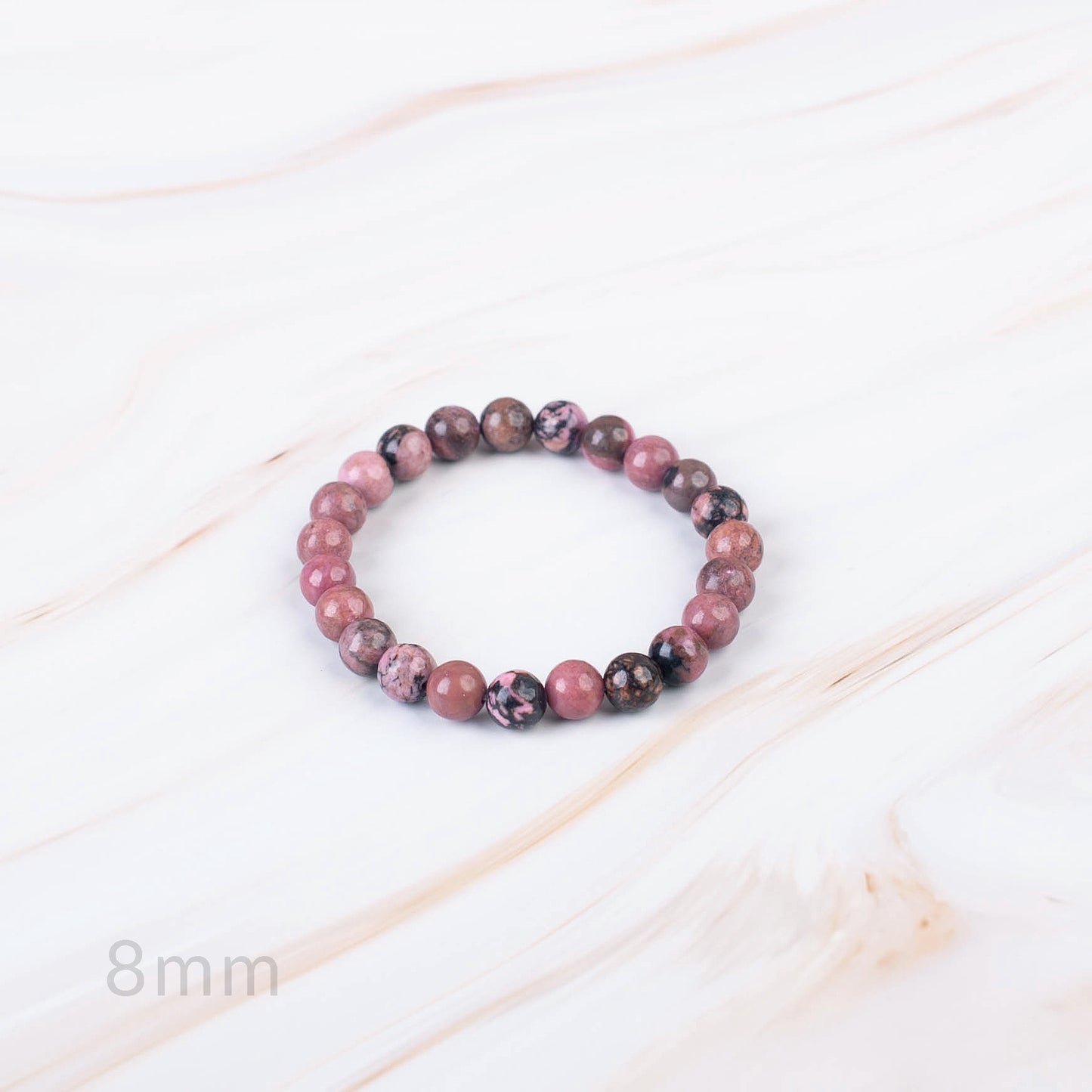 Rhodonite Beaded Bracelet