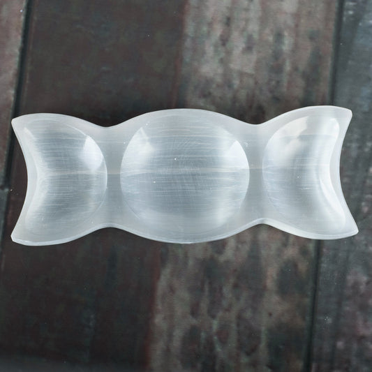 Selenite Moon Phase Bowl