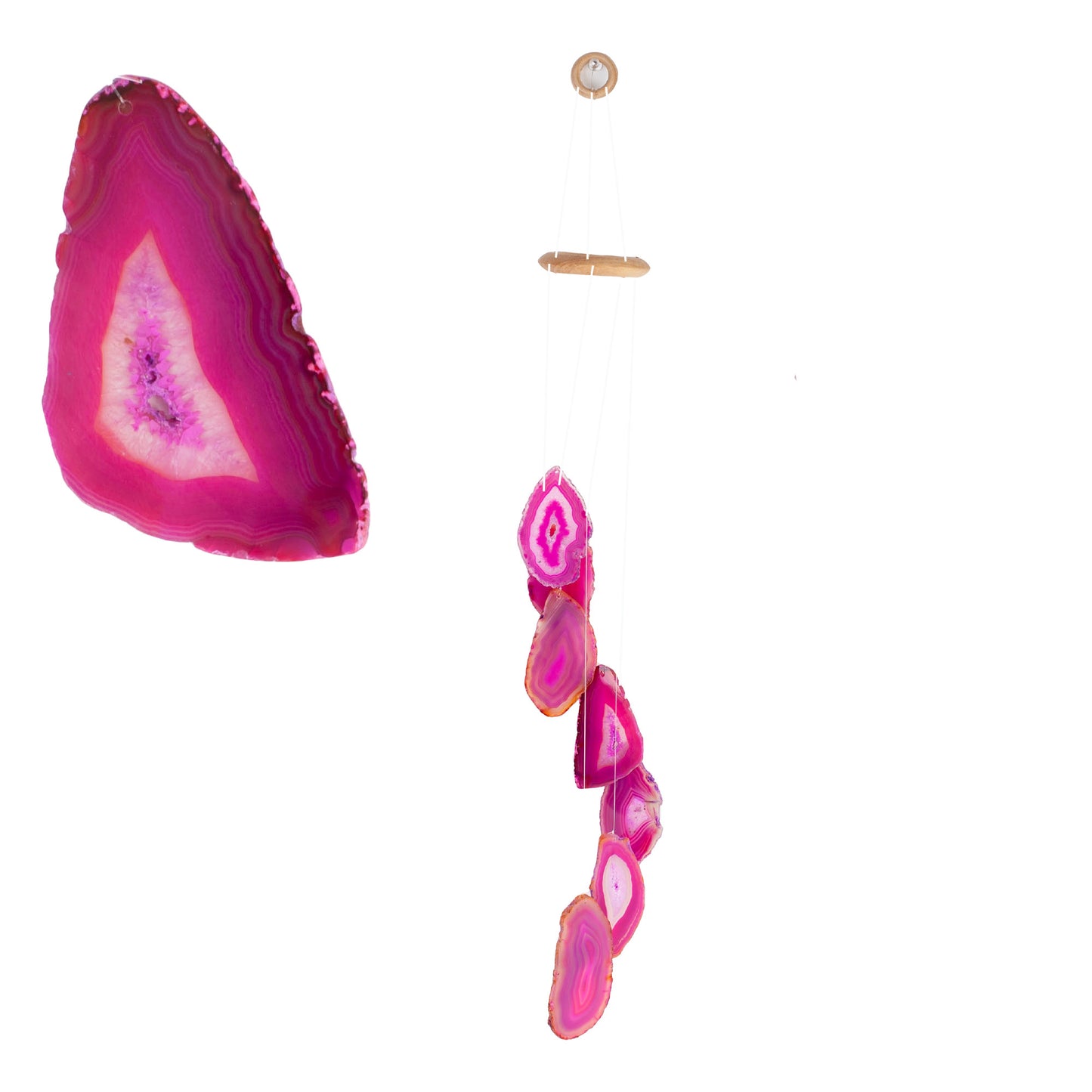 Mystery Large Agate Windchime