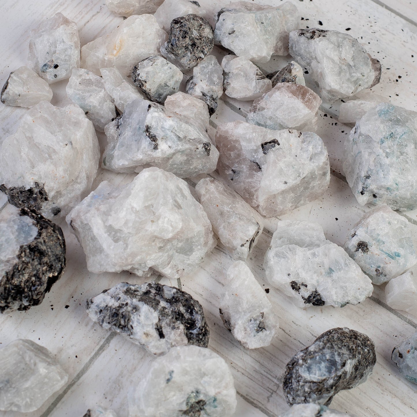 Rainbow Moonstone Raw Crystal